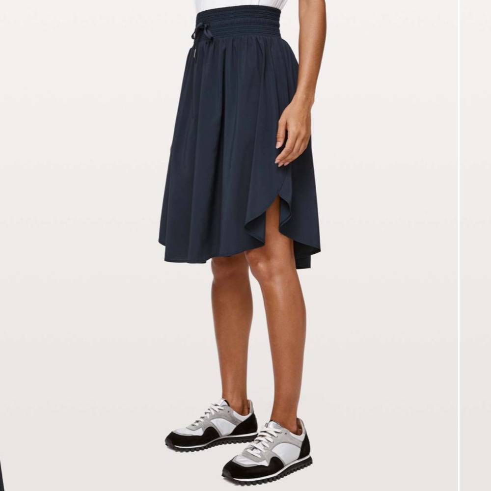 Lululemon The Everyday Skirt True Navy